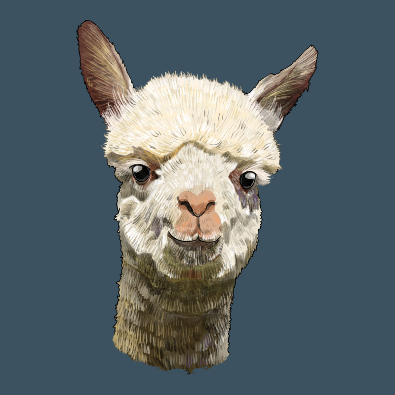 Alpaca Head Urban Heavy Tee by LillyAllenDesigns | Teevron