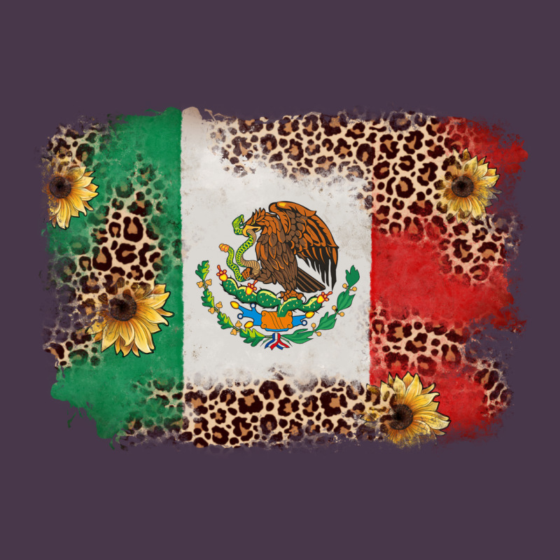 Mexican Flag With Leopard Heavyweight Hoodie by texasbilliewilder | Teevron