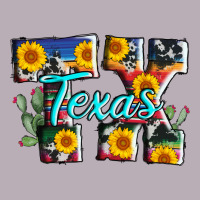 Texas Tx Serape Sunflower Cowhide Vintage Tee | Teevron