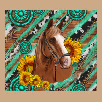 Western Horse With Gemstone And Sunflower Vintage Hoodie | Teevron