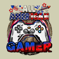 All American Gamer 4th Of July Heavy Core Tee | Teevron