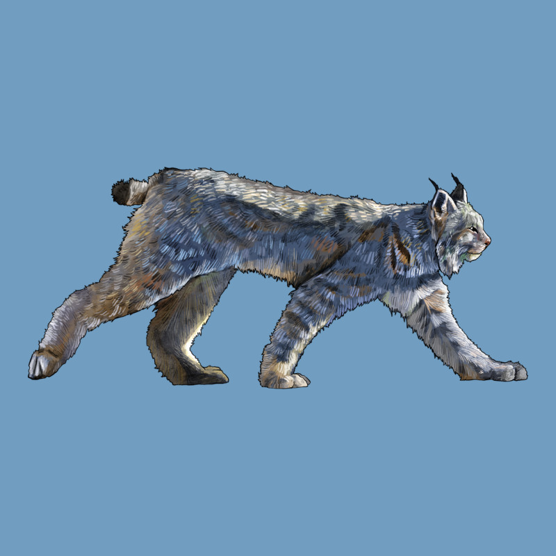 Canada Lynx Urban Heavy Tee by LillyAllenDesigns | Teevron