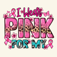 I Wear Pink For My Custom Name Cancer Awareness Premium Hoodie | Teevron