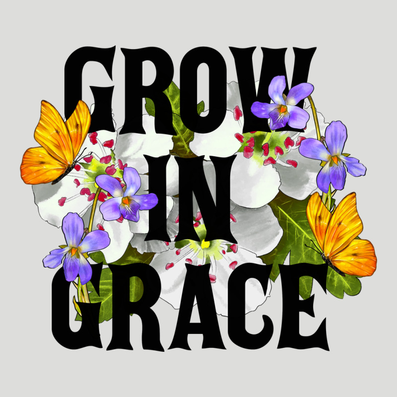 Grow In Grace Zipper Hoodie by LillyAllenDesigns | Teevron