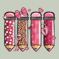 Valentine' Day Teacher School Pencils Long Sleeve Tee | Teevron
