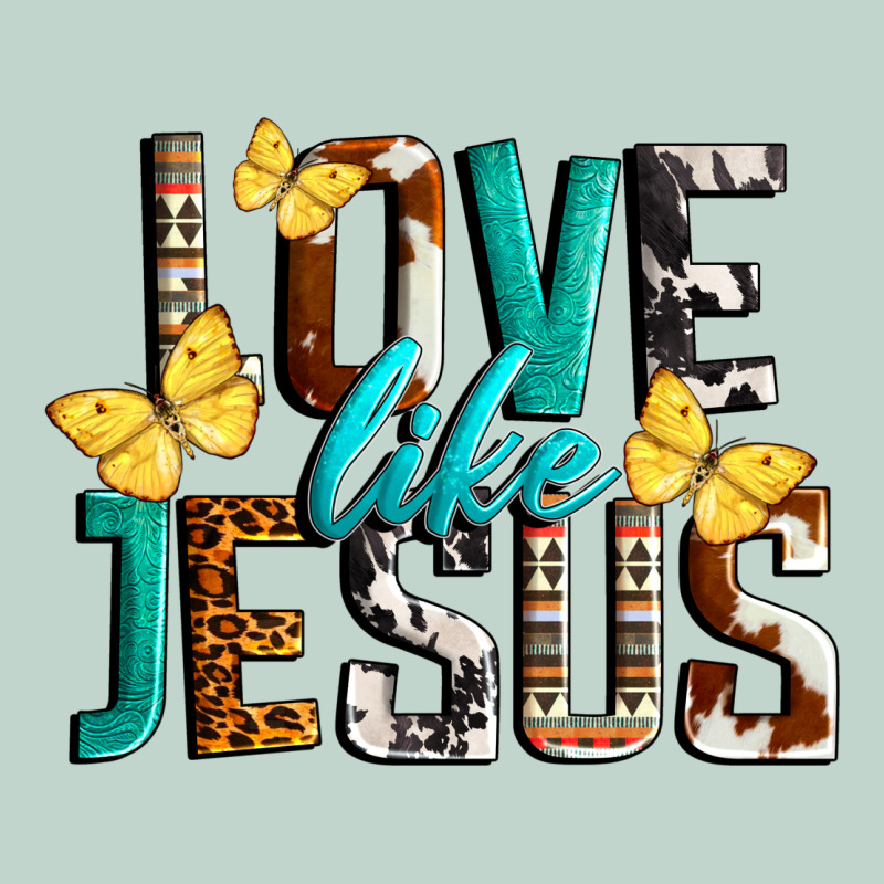 Love Like Jesus Zipper Hoodie by LillyAllenDesigns | Teevron