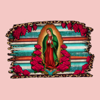 Lady Of Guadalupe Serape And Roses Urban Heavy Tee | Teevron