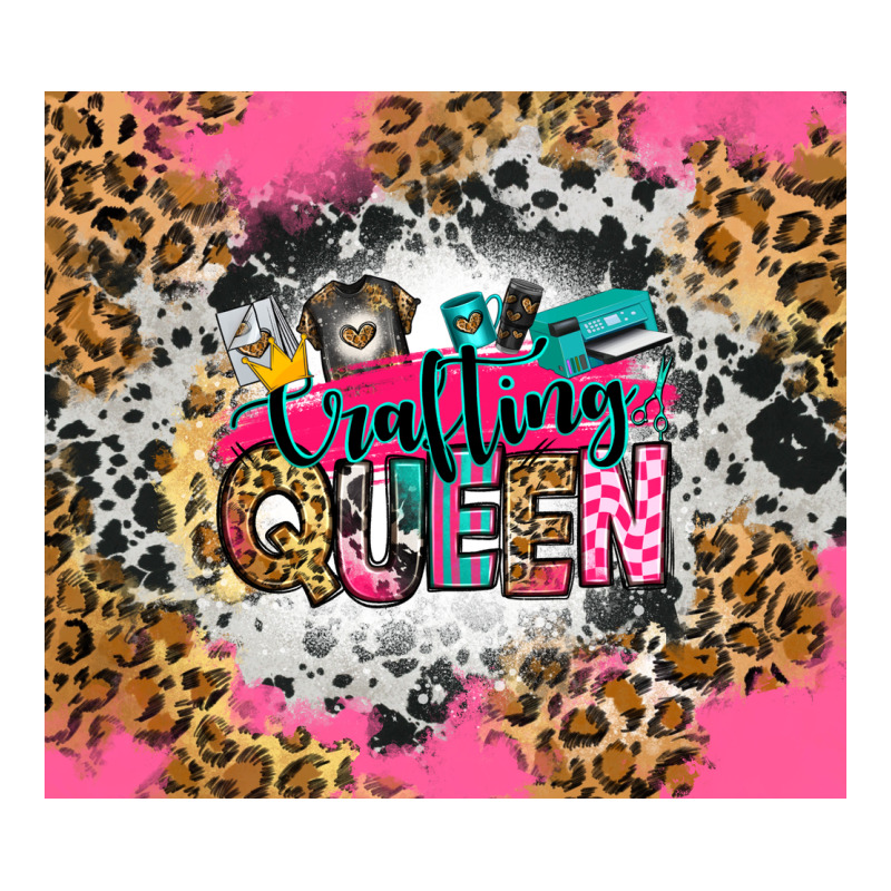 Crafting Queen Ladies Tee by Zillion Design Studio | Teevron