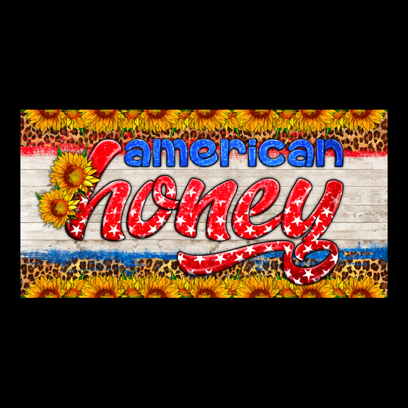 American Honey Sunflower License Plate Premium Tee by HRA Design Shop | Teevron