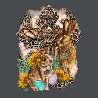 Western Rabbit With Crosses Zipper Hoodie | Teevron