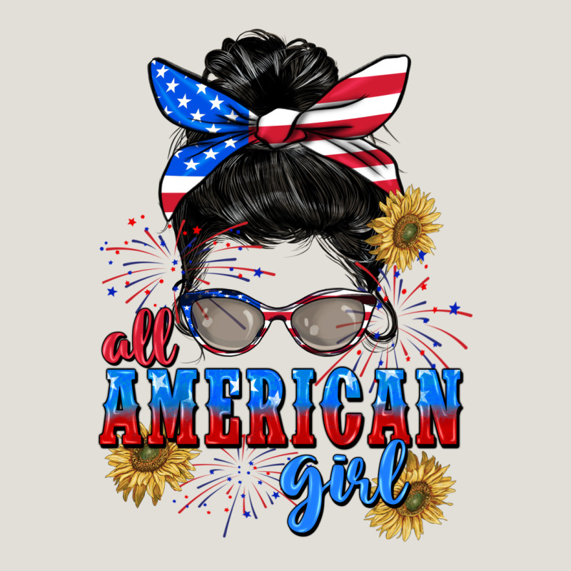 All American Girl 4th Of July Heavy Core Tee by CowGirlArtShop | Teevron