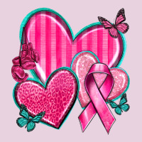 Breast Cancer Hearts Ladies Tee | Teevron