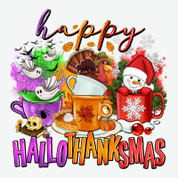 Happy Hallothanksmas Coffee Cups Urban Heavy Tee | Teevron
