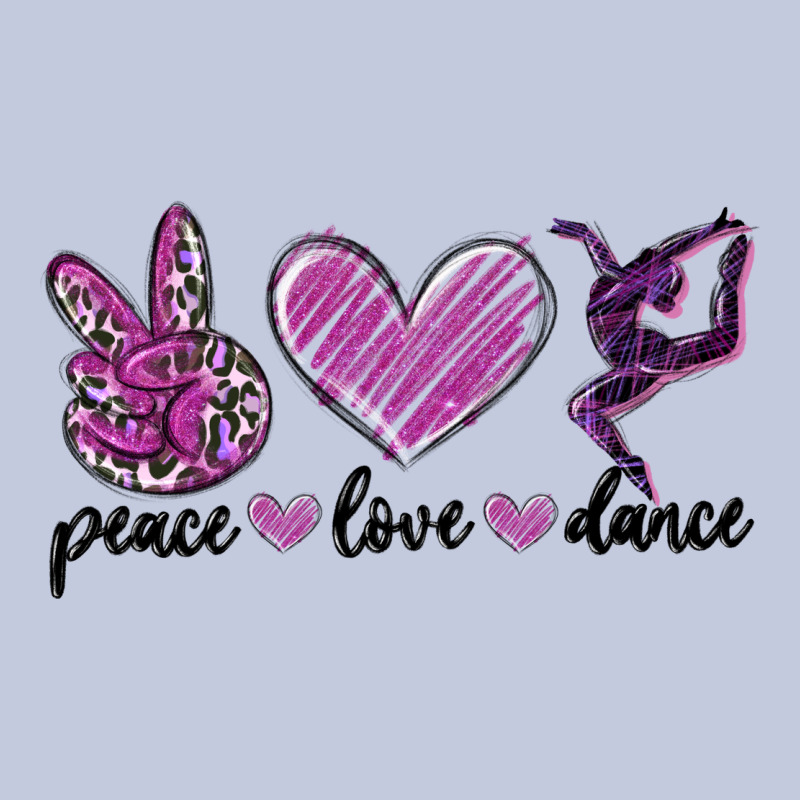 Peace Love Dance Long Sleeve Tee by MaliasSmallBusiness | Teevron
