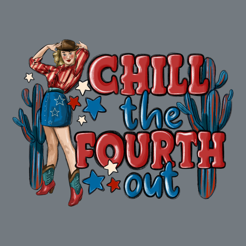 Chill The Fourth Out Malia Heavyweight Sweatshirt by MaliasSmallBusiness | Teevron
