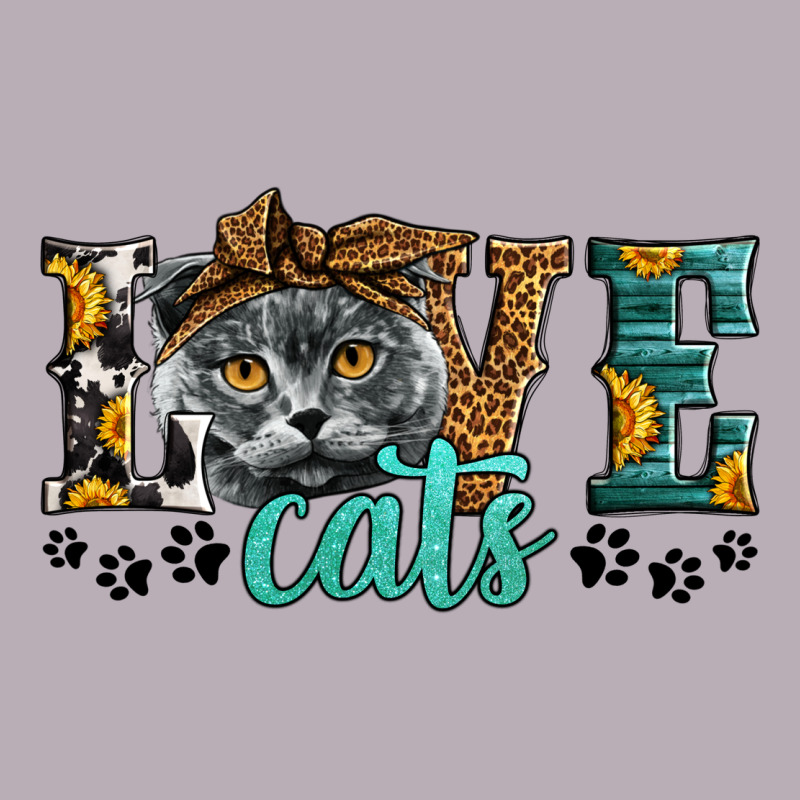 Love Cats Scottish Fold Vintage Tee by LillyAllenDesigns | Teevron