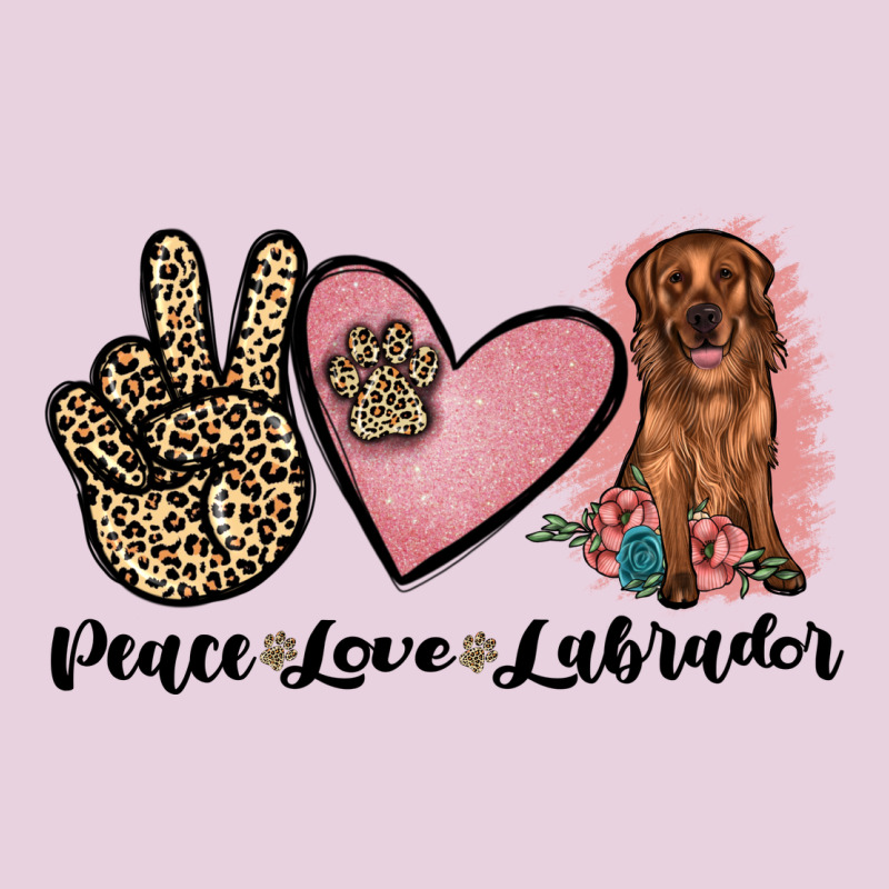 Peace Love Labrador Ladies Tee by JahusDesignShop | Teevron