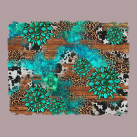 Gemstone Wood And Cowhide Background Vintage Hoodie | Teevron