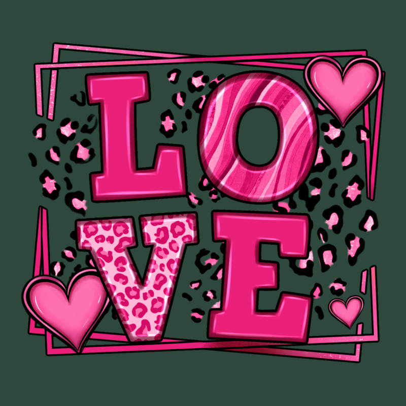 Love Leopard Frame Zipper Hoodie by LillyAllenDesigns | Teevron
