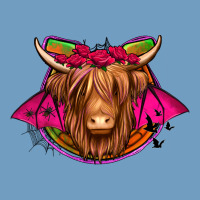 Halloween Highland Cow Horseshoe Urban Heavy Tee | Teevron