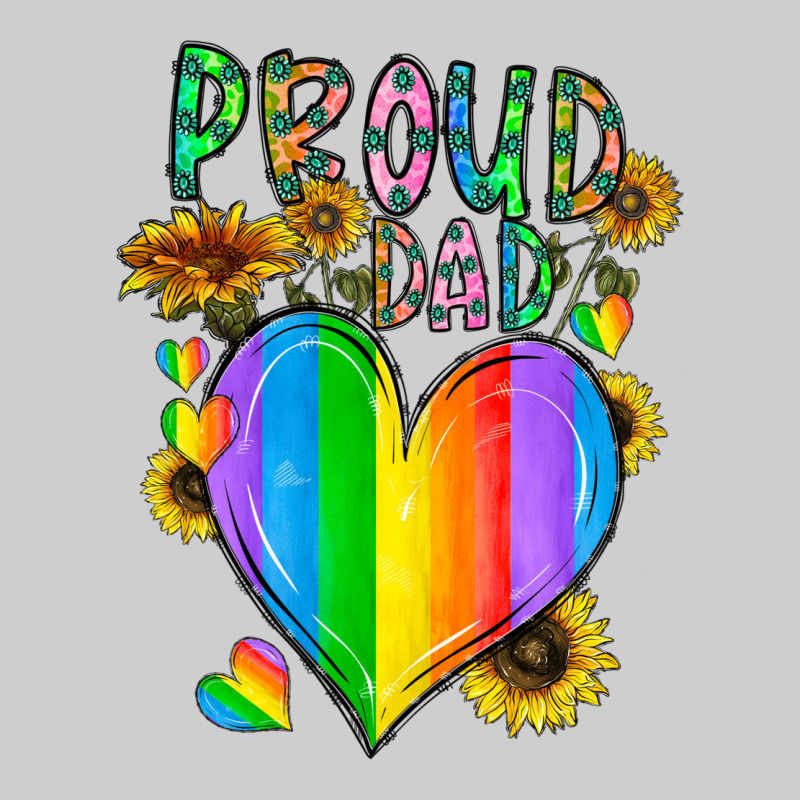 Proud Dad Love Premium Tee by CowhideDigitalArt | Teevron