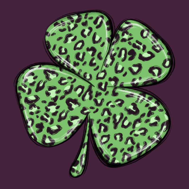 Leopard Shamrock Long Sleeve Tee by MaliasSmallBusiness | Teevron