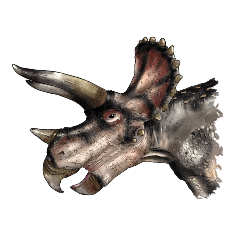 Triceratops Horridus Face Urban Heavy Tee by LillyAllenDesigns | Teevron