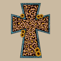 Leopard Sunflower Cross Long Sleeve Tee | Teevron