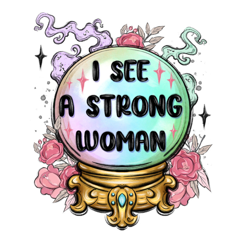 I See A Strong Woman Long Sleeve Tee by MaliasSmallBusiness | Teevron