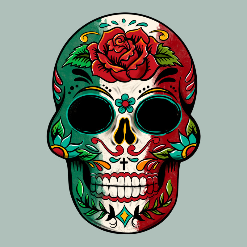 Mexican Skull Heavyweight Hoodie by texasbilliewilder | Teevron