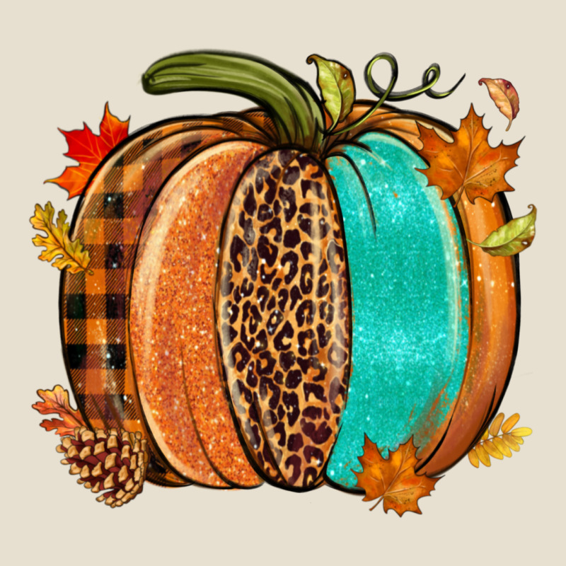 Fall Leopard Pumpkin Urban Heavy Tee by NancyCooperArtShop | Teevron
