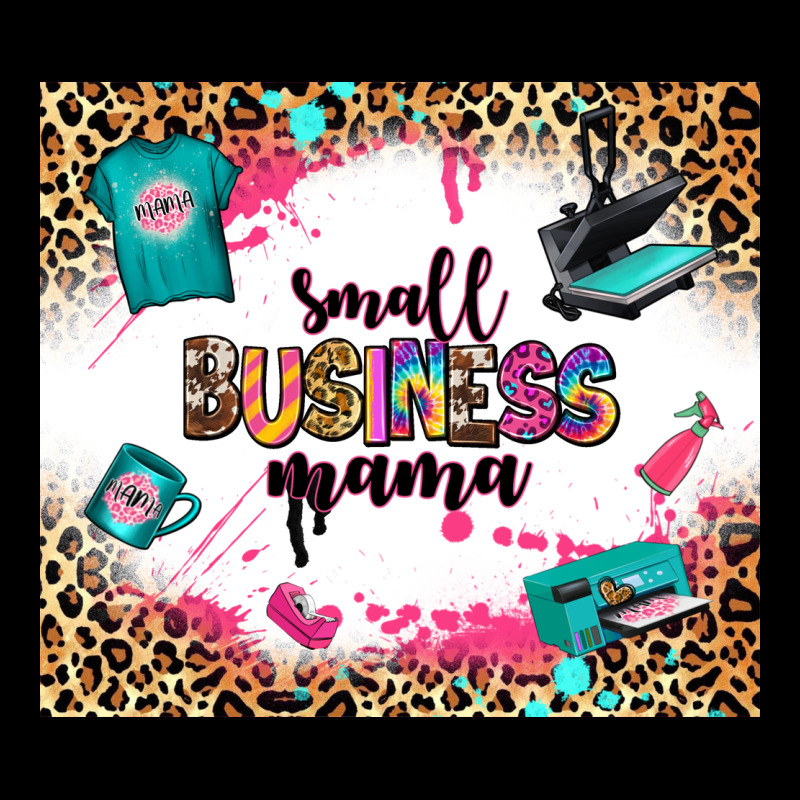 Small Business Mama Ladies Tee by Zillion Design Studio | Teevron