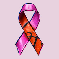 Breast Cancer Ribbon Basketball Ladies Tee | Teevron
