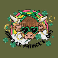 St. Patrick's Day Highland Cow Classic Tee | Teevron