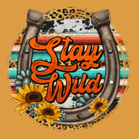 Stay Wild Horseshoe Urban Heavy Tee | Teevron