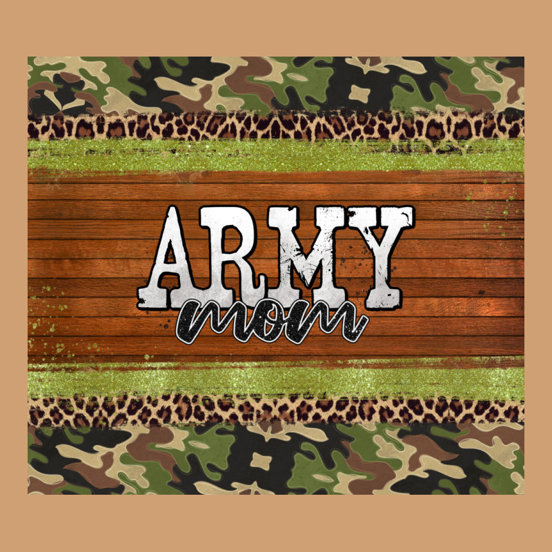 Army Mom Leopard Glitter Camouflage Vintage Tee by BarkalooDesign | Teevron