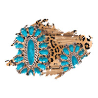 gemstone wood leopard patch | Teevron