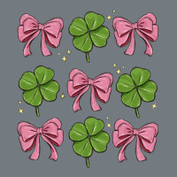 Coquette Bow Clover St. Patrick's Day Heavyweight Sweatshirt | Teevron