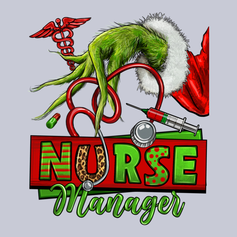 Grinch Hand Nurse Manager Heavyweight Hoodie by NancyCooperArtShop | Teevron