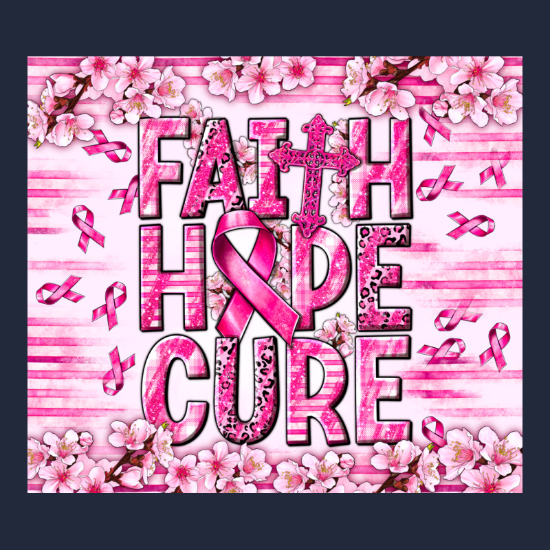 Faith Hope Cure Cancer Premium Sweatshirt by NancyCooperArtShop | Teevron