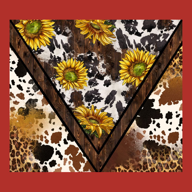 Western Sunflowers And Cowhide Tumbler Tbs Premium Hoodie by TumblerDesignByShophia | Teevron