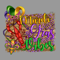 Mardi Gras Vibes Crawfish Mask And Fleur De Lis Vintage Hoodie | Teevron