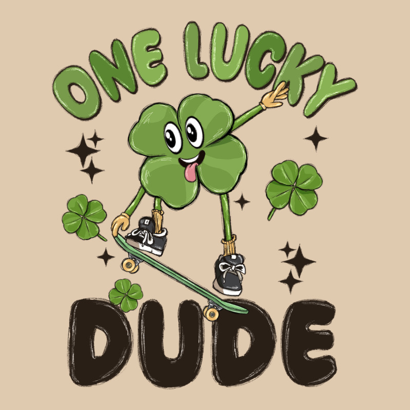 One Lucky Dude Heavyweight Sweatshirt by MaliasSmallBusiness | Teevron