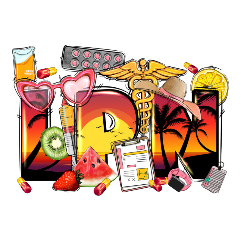 Summer Lpn Ladies Tee by Zillion Design Studio | Teevron