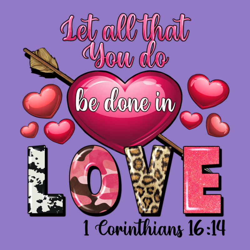 Let All That You Do Be In Love Valentine's Day Urban Hoodie by FaDigitalArtStudio | Teevron
