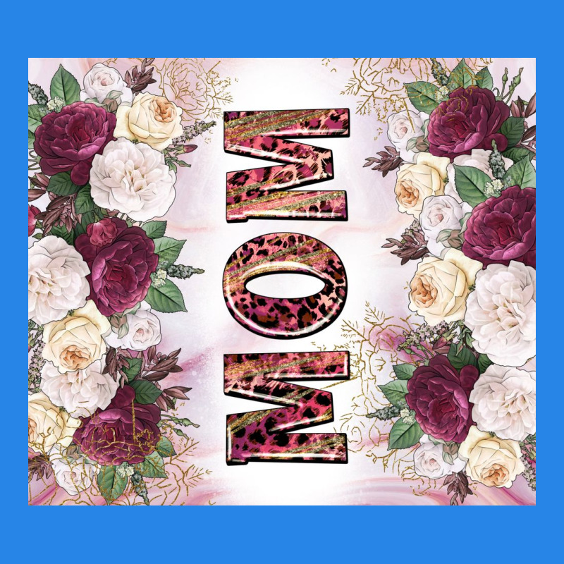 Mother’s Day Mom Flowers Tumbler Tbs Premium Hoodie by TumblerDesignByShophia | Teevron