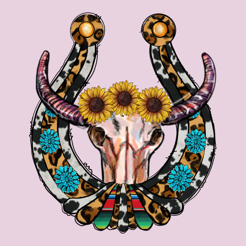 Western Horseshoe Skull Ladies Tee by RanaPortraitStore | Teevron