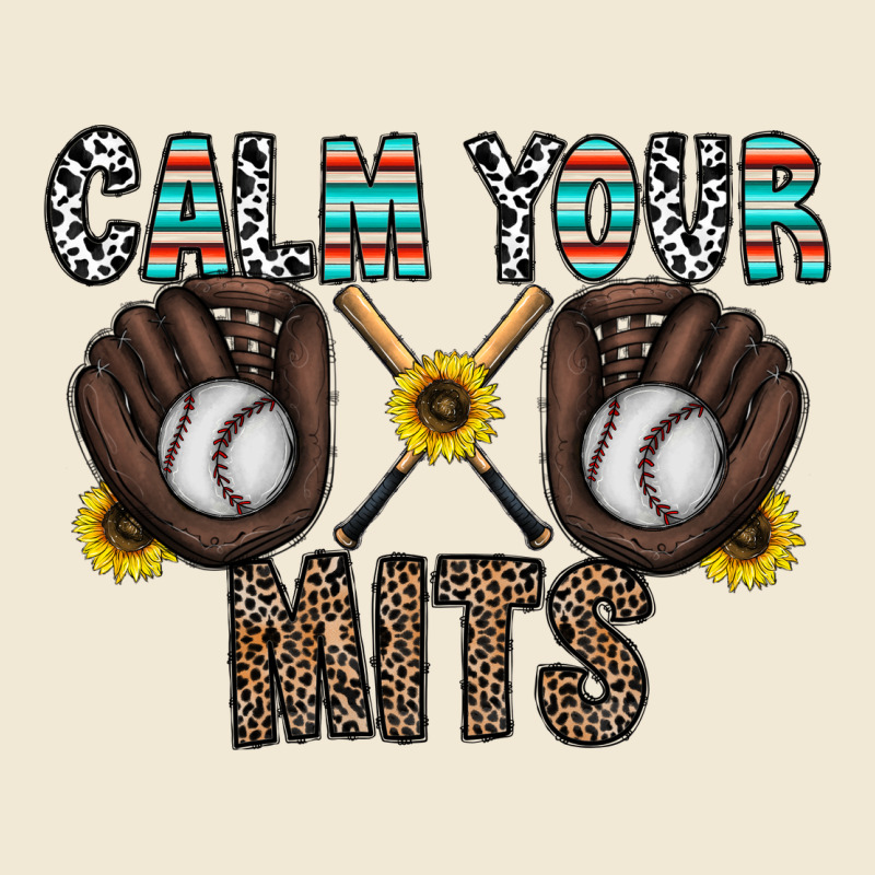 Calm Your Mits Baseball Premium Tee by CowhideDigitalArt | Teevron
