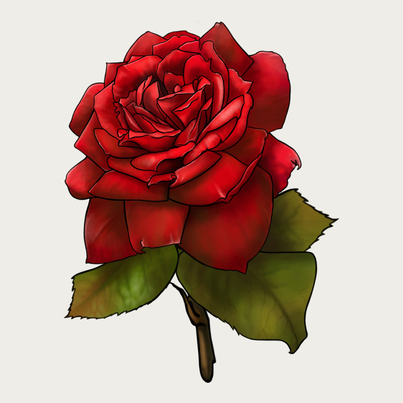 Oklahoma Rose Illustrations Zipper Hoodie by LillyAllenDesigns | Teevron