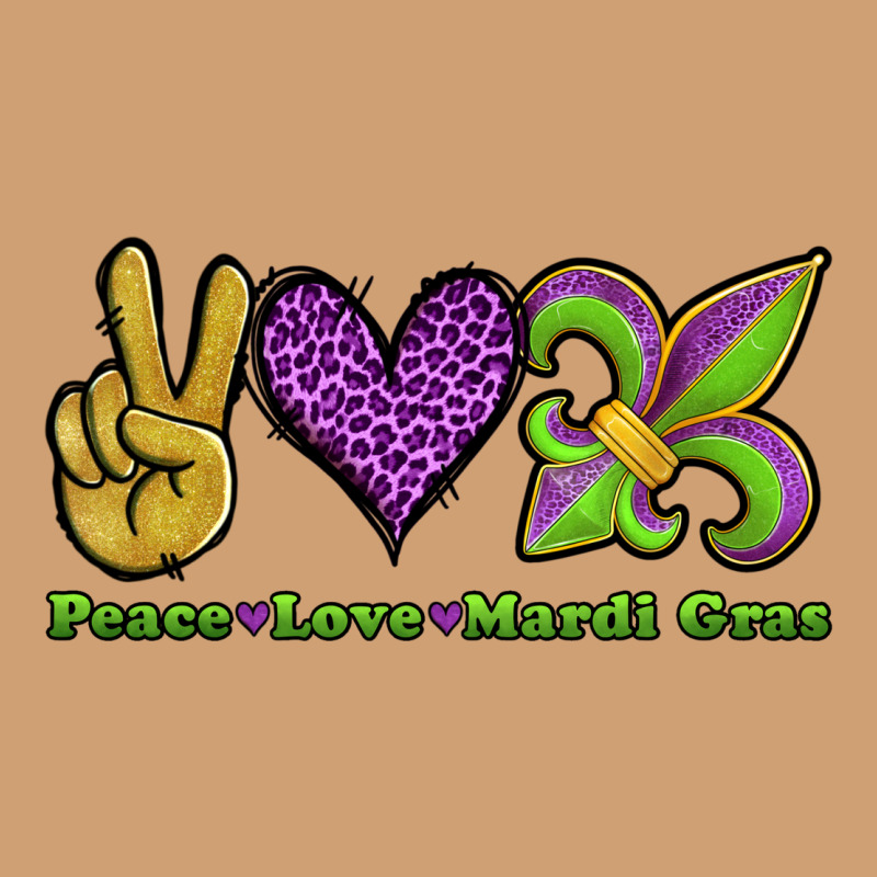 Peace Love Mardi Gras Vintage Tee by Jasminsmagicworld | Teevron